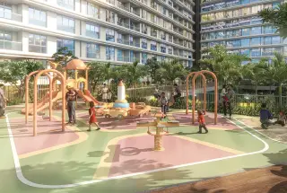 Kids play area at Delta Palm Beach Seawoods Navi Mumbai